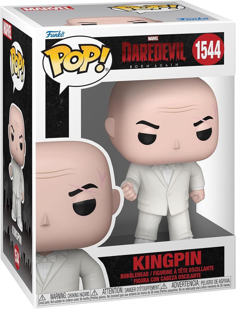 Funko POP! Marvel: Daredevil Born Again - Kingpin
Official Superheroes Merch - Collectable Vinyl Figurine for Shelf Display - Birthday Gift Idea for Fans and Collectors