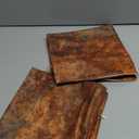 Emvency Set of 2 Throw Pillow Covers Case Brown Copper Old Rusty Metal High Resolution Orange Rustic Decorative Pillowcase Cushion Cover for Sofa Bedroom Car 18 x 18 Inches