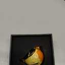 JWT Astyle Robin Bird Hinged Jewelry Box with Stones, Collectible Animal Trinket Box.Rings Earrings Storage Boxes,Bird Figurine Home Decor Gift