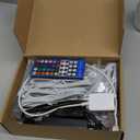 LAFULIT Under Cabinet Lighting Kit - 8 PCS 20 Inch Pre-Cut Strips, 2700K Warm White Flexible LED Strip Lights with Remote and Power Adapter for Kitchen Cabinets, Shelf, Desk, Counter - 13ft