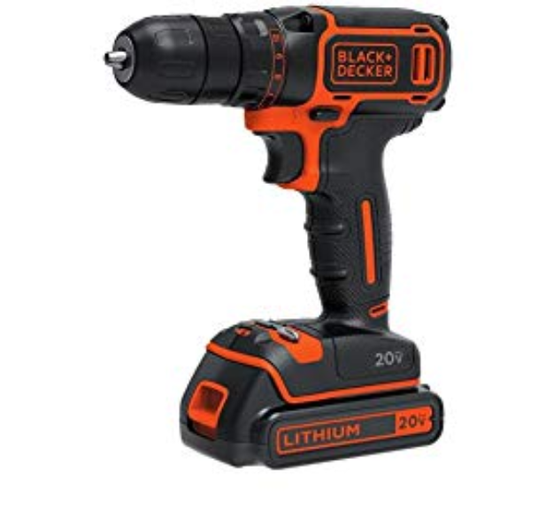 BLACK+DECKER BDCDD120C 20V MAX* Lithium Single Speed Drill/Driver and BDCCS20B 20-volt Max Circular Saw Bare Tool, 5-1/2-Inch