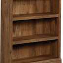 Sauder 3 Tier Book Shelf Wooden Bookcase Multipurpose Bookshelf for Home Office, Living Room, in Vintage Oak