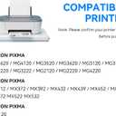 240XL 241XL Combo Pack PG-240XL CL-241XL Replacements for Canon 240 and 241 Ink Cartridges Black Color Used with Canon Pixma Printer MG3600 MG3620 TS5100 TS5120 MG3520 MG2120 MX452 MX512