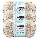 1 PC  Lion Brand Yarn 640-123E Wool-Ease Thick and Quick Yarn , 97 Meters, Oatmeal3
