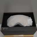 Eye Massager with 2 Level Heat & Cool, 150 Mins Uses, 3 Modes & 14 Vibration Heads, Heated Eye Mask with Bluetooth Music for Migraine, Eye Strain Puffiness and Dry Eye Relief, Eye Care for Women Men (Pale Brown)