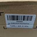 DECARSDZ Women's Mid-Calf Boots Fall Low Heel Fashion Ladies Combat Motorcycle Boots (8, Brown)