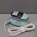 Travel Iron Mini with Steam for Clothes with Dual Voltage, Portable Mini Ironing Machine with Non-Stick Soleplate, Small Iron for Sewing, Quilting and Handcraft (Celadon)