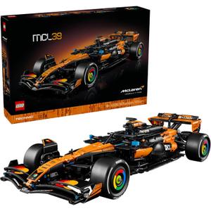 LEGO Technic McLaren MCL39 F1 Car Building Set for Adults - Room or Office Decor for Men & Women, Ages 18+ - F1 Gifts for Fans - Authentic Details - 42228