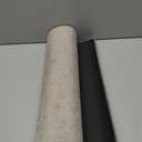 LEKEEPGO Ultra Thin Indoor Door Mat 24"x47", Low-Profile Door Mat Indoor Entrance, Non Slip Rubber Backing Inside Doormat Washable Welcome Front Entryway Dirt Trapper Entry Mat, Khaki