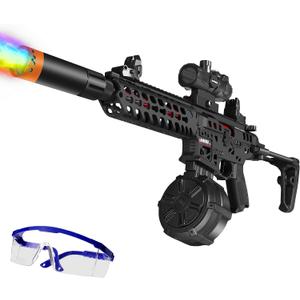 Gel Splatter Ball Blaster - 32 Inch Big Size - LED Tracer - High Speed Semi and Fully Automatic Mode - 7.4V Modular Rechargeable Battery - for Ages 15+
