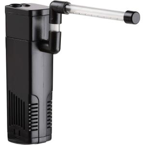 NICREW Aquarium Internal Filter, Submersible Power Filter with Multiple Function for Fish Tanks 5-10 Gallon, 53 GPH, 5W