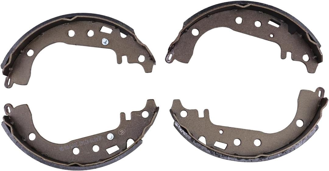 HOLDWELL Rear Drum Brake Shoe Kit 04495-52040 Compatible with Toyota Prius 2004-2008 Corolla 2003-2007 Scion xA 2004-2006 xB 2004-2006