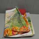 Allenjoy 7x5ft Fall Red Farm Backdrop for Photography Watercolor Autumn Great Pumpkin Patch Halloween Farmland Newborn Children Birthday Background Decorations Photobooth Banner Photo Studio Props