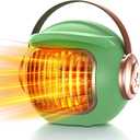 Space heaters for indoor use, mini portable heater desk heater for office,2S Efficient Heating, Tip-Over & Overheat Protection, Quiet Small Desk Heater for Office Home Bedroom