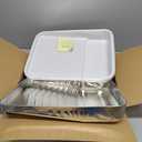 Bates 9 Inch Paint Tray with 10 Plastic Liners - Disposable Paint Roller Trays for Walls