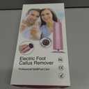 Electric Foot Callus Remover,MOWLIE Electric Foot Care Tools with Speed Controller and 60pcs Replacement Sandpaper Disk for Men Women Dead Dry Crack Skin Calluses (Blue)