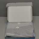 ZIGJOY SharkFin Transitional Swaddle for Newborn  2.5 Tog Rayon Made from Bamboo Transition Swaddle Sleep Sack 612 Months Baby Arms Up Swaddle Blanket with 2Way Zipper, Grey