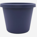 The HC Companies Classic Round Plastic Plant Pot w/Rolled Rim - Lightweight & UV Resistant Flower Pot for Herbs & More - Outdoor & Indoor Plant Pots w/Drainage (24 inch Purple, Pack of 1)