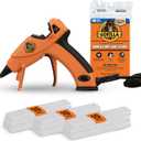 Gorilla Mini Hot Glue Gun Kit (Pack of 1 Mini Hot Glue Gun and 30 Sticks) - Dual Temp, Precision Nozzle, and Easy Squeeze Trigger