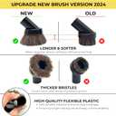 For Shark Rocket HV301 HV322 Series, Shark Navigator NV352 NV356E and Rotator NV501 Series-Vacuum Attachments Accessories 1-3/8'' plus Vacuum Adapter Compatible with Sharks & Miele Vacuum Cleaners