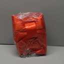 Gejoy Extra Large Christmas Tree Topper Bow 118 x 28 Inch Giant Satin Red Bow with Huge Long Streamer Oversized Double Layer Burgundy Gift Wrapping for Holiday Xmas Tree Decoration Home Party Decor