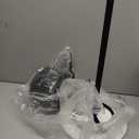 Drink Table Pedestal, Round Side Table, Drink Tables for Small Spaces, Pedestal End Table, Small Pedestal Table (Black)