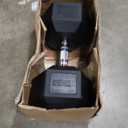 CAP Barbell 80 LB Rubber Coated Hex Dumbbell Hand Weight - Single | Chrome Handle