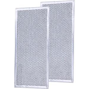 Grease Filter Replacement for Whirlpool Microwave WMH31017AS WMH31017HZ WMH31017FS WMH32519HZ WMH32519CS WMH32519HZ WMH53520CS WMH53521HZ.(2 Pack)
