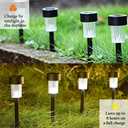 MAGGIFT 12 Pcs Solar Lights, Landscape Lights for Outdoor, Pathway, Lawn, Patio, Yard, Walkway, Deck, Driveway and Garden