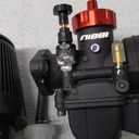 NIBBI 22mm Carburetor with CNC 48mm Air Filter kit, PE22FL Carburetor fit for 140cc mini Bike, Upgrade for SSR125cc Apollo140cc X-PRO125cc Pradator 212 mini bike