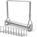 ForoGore 10 Pack Wire Lock Pin, 3/8 Inch Heavy Duty Safety Coupler Pin Shaft Locking Pin for Farm Trailers Wagons Lawn Garden