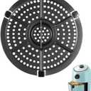 Air Fryer Grill Pan for Dash 2QT Air Fryer, Air Fryer Accessories, Upgraded Non-Stick Air Fryer Grill Warming Pan, Non-Stick Coating