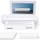 Katasymbol T200M Portable Printer Wireless for Travel, Bluetooth Inkless Printer with 300 DPI, Prints 400 Pages per Charge, Supports 8.5" X 11" US Letter, Compatible with iPhone, Android & Laptop