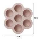 PandaEar 3 Pack Baby Food Freezer Tray with Lids, Silicone Baby Food Storage Container for Homemade Baby Food, Fruit, Purees & Breastmilk (Pink/Green/Linen)