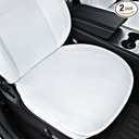 2025 Font Bottom Seat Covers for Tesla Model 3/Y Juniper/Highland [Breathable Mesh & Anti-Slip & Washable] 2PCS Seat Protectors for Tesla Model Y Model 3 Accessories 2026 2025-2017 White