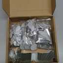 Sintuff 500 Pcs Mirror Pieces for Crafts Mirror Glass Mosaic Tile Mini Round Square Teardrop Triangle Rhombus Small Mirror Pieces Bulk for DIY Home Wall Door Decorations, 5 Shapes