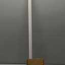 3 FT Heavy Duty Metal Stairs Railing Indoor White, Wall Mount Pipe Stair Handrail - Hand Rails for Indoor & Outdoor Steps, Banister Deck Porch Patio Railing, Wall Grab Bars for Seniors