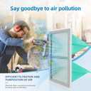 1 Micron Inner Air Filter Compatible with WEN 3410 POWERTEC AF4000/AF4001 Shop Fox W1830 Air Filtration Systems Woodworking, Replacement for WEN 90243-026-2 (1 Pack)