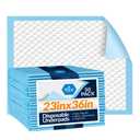Disposable Underpads 23'' X 36'' Incontinence Pads, Chux, Bed Covers