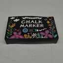 Window Chalk Markers for Glass Washable, 20 Colors Jumbo Liquid Chalk Marker with 10mm 3 in 1 Nib Thick Wide Tips, Big Chalkboard Markers, Car Paint Pen for Auto, Bistro, Mirror, Poster, Blackboards