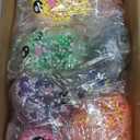 12 Pack 3.5Large Easter Eggs Filled with Bunny Stress Ball Fidget Toy 8 Colors Squeeze Squishy Relief Toy for Kids Boys Girls, Easter Basket Stuffers Easter Egg Hunt Party Favors Gifts Classroom Prize