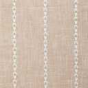 Braided Farmhouse Table Runner,Braided Taupe 13x108 Inch, Cotton Linen Table Runners 108 Inches Long, Embroidered Striped Taupe Boho Table Runner Rustic Home Decor