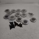 INCX Solar Lights for Outside, 12 Pack Solar Lights Outdoor Waterproof, Solar Garden Lights Landscape Lighting for Patio Pathway Lawn Yard Deck Driveway Walkway, Cold White