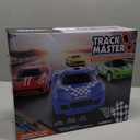 Slot Car Race Track Sets with 4 High-Speed Racing Car, Battery or Electric Race Car Track for Boys and Kids, Dual Racing Game Lap Counter Circular Overpass Track, Gifts Toys for Boys Kids Age 6 7 8-12