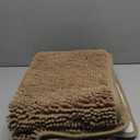 OLANLY Dog Door Mat for Muddy Paws 54x32, Absorbs Moisture and Dirt, Absorbent Non-Slip Washable Doormat, Quick Dry Chenille Mud Mat for Dogs, Entry Indoor Entryway Carpet for Inside Floor, Beige