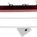 Third 3rd Brake Light for 1999-2004 Ford Mustang, High Mount Rear Roof LED Stop Lamp (Red Lens)