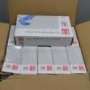 Basic Medical Synmax Vinyl Exam Gloves - Latex-Free & Powder-Free Disposable Glove - Large, BMPF-3003(1000 Pcs)