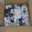 [3D Goal Cards]24 Pack Valentines Day Gifts for Kids Finger Soccer Game with Valentines Day Cards for Kids School,Football Balls Tabletop Game for Party Favors Toddles Boys Girls Class Exchange Prizes