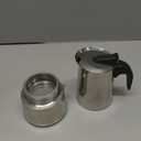 IMUSA USA B120-22062M Stainless Steel Stovetop Espresso Coffeemaker 6-Cup, Silver