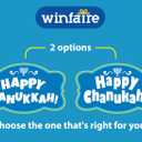 2 x Izzy 'n' Dizzy Hanukkah Cutouts, Happy Hanukkah and Happy Chanukah Holiday Party Decoration (34 Piece)